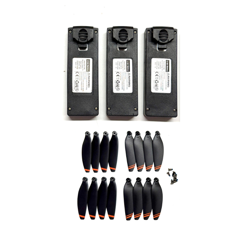 Lyzrc Drone - 3PCS L106-1 Batterij 3.7V 2000mAh met