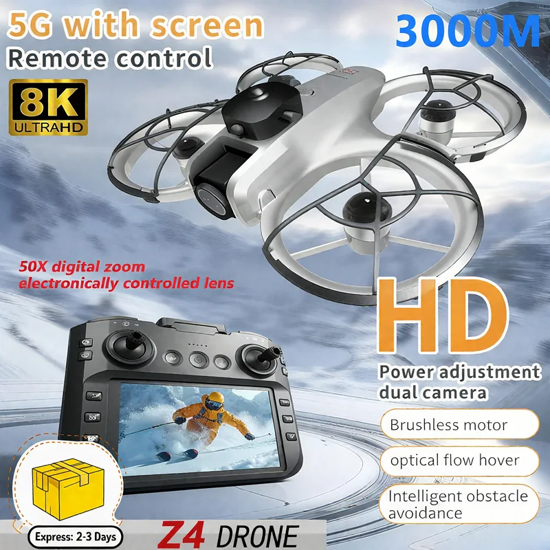 Drone E88Pro Rc 4K - Nieuwe MINI Z4 Drone 4K Professionele