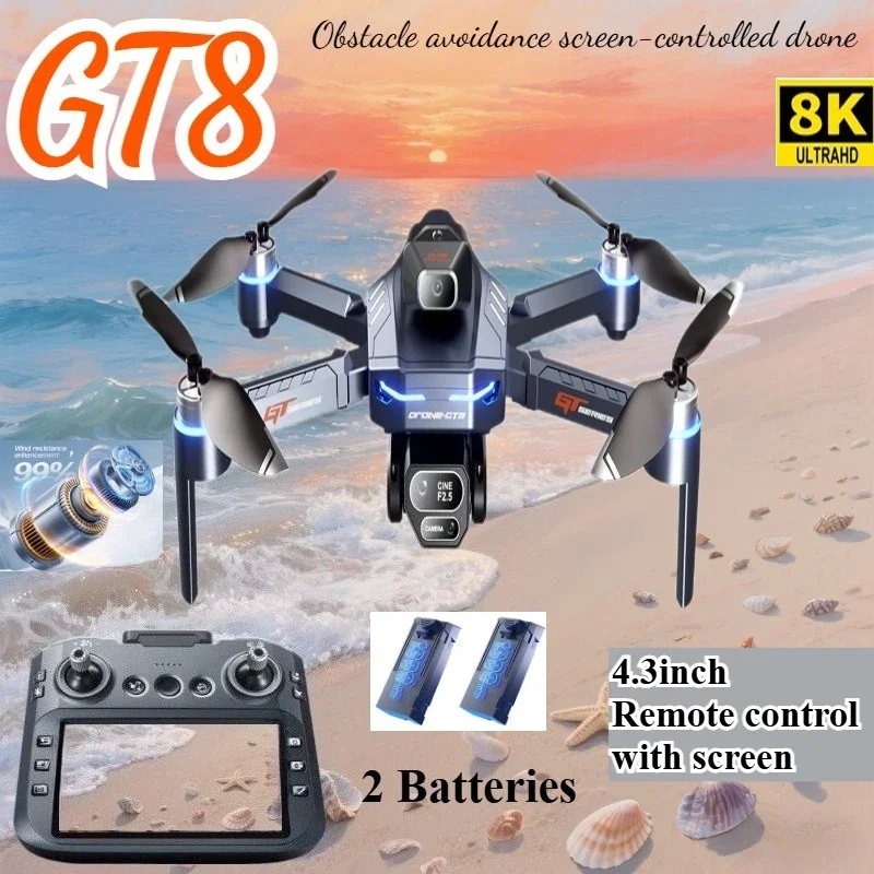 Drone E88Pro Rc 4K - Drone 4K HD GT8 Camera Obstakel
