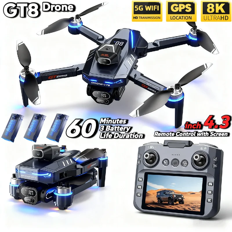 Drone E88Pro Rc 4K - HOT Voor LSRC GT8 Drone 4K