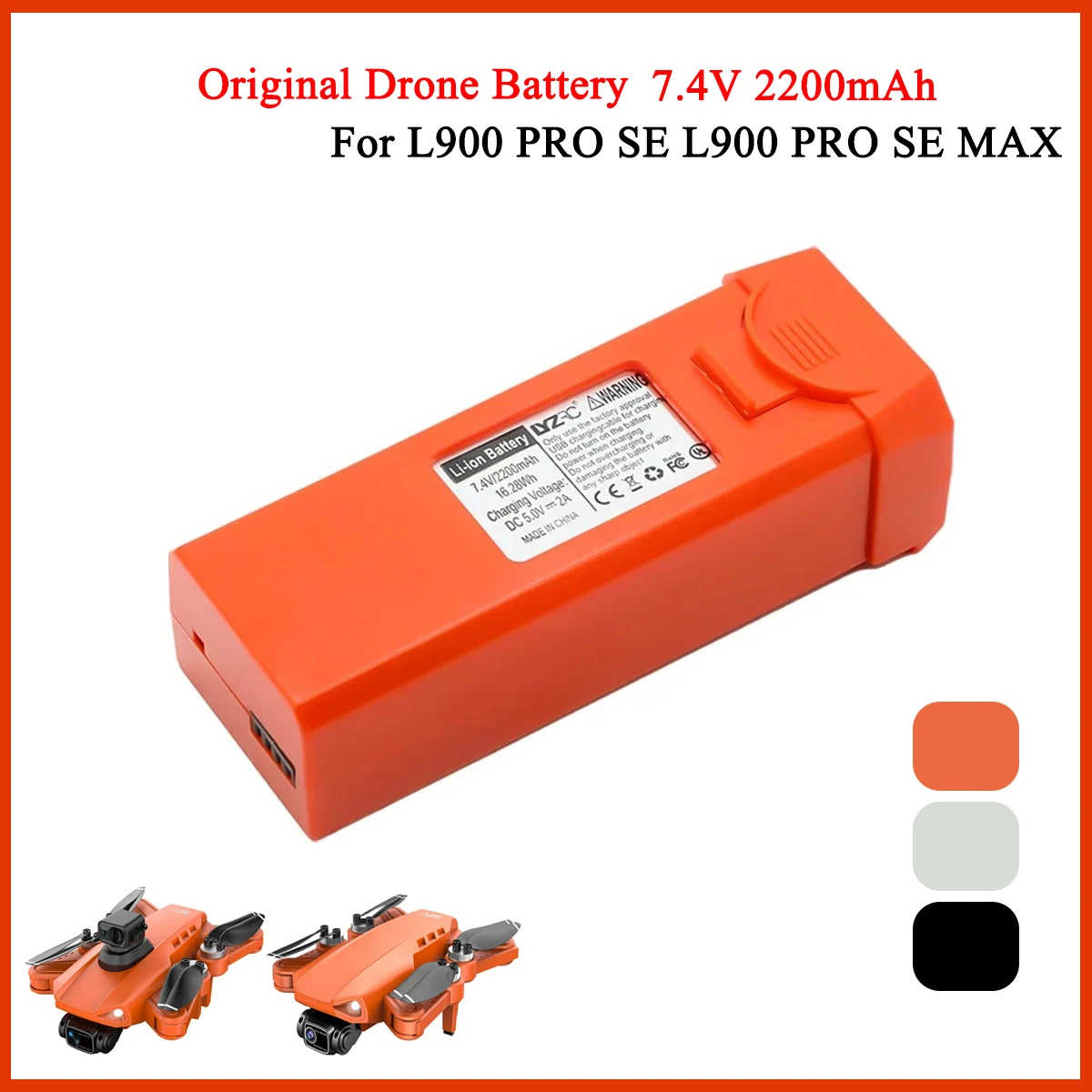 Lyzrc Drone - Batterij L900 Pro Se Max Drone