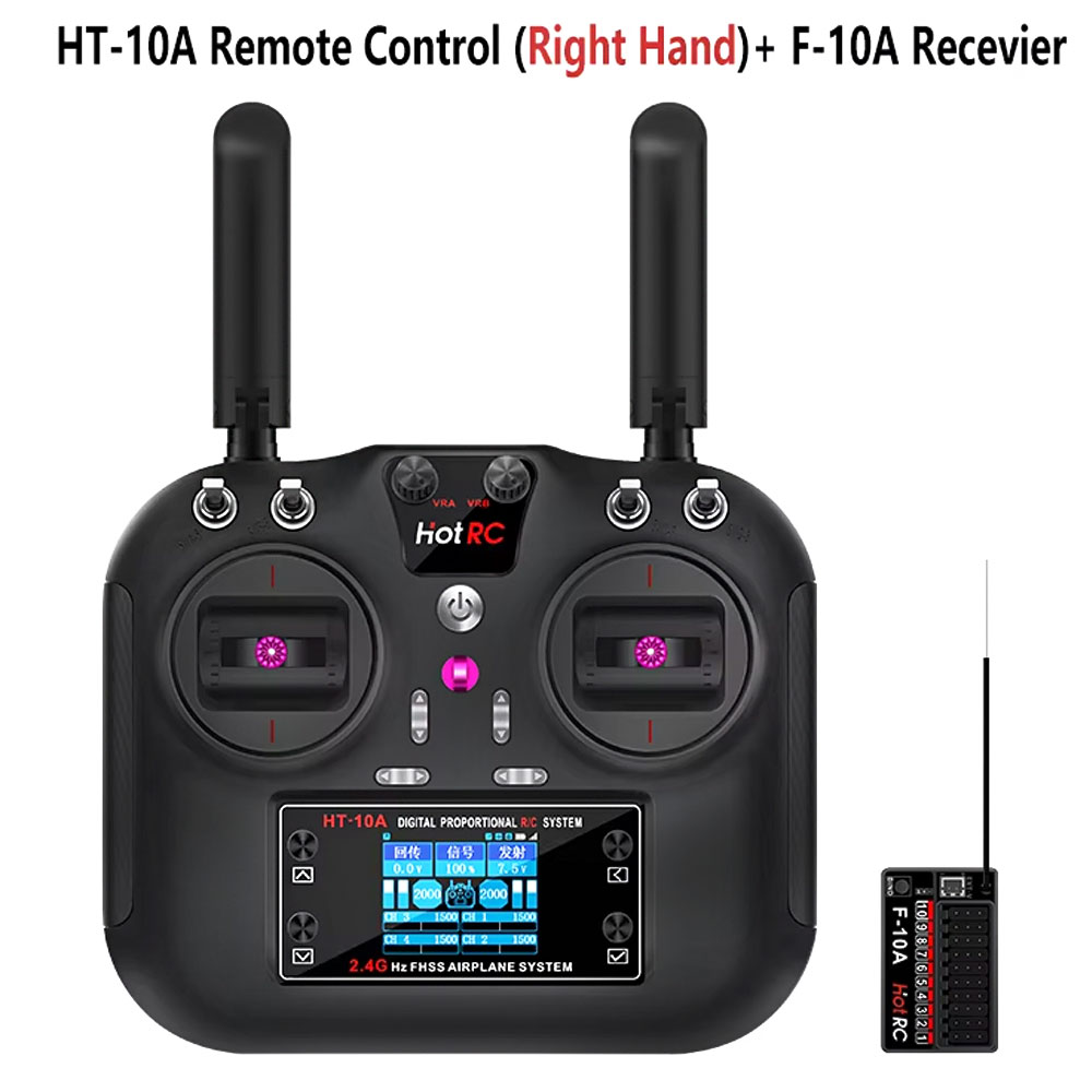 Drone Rc Boat - Hotrc HT-10A 2.4G 10CH zender F10A
