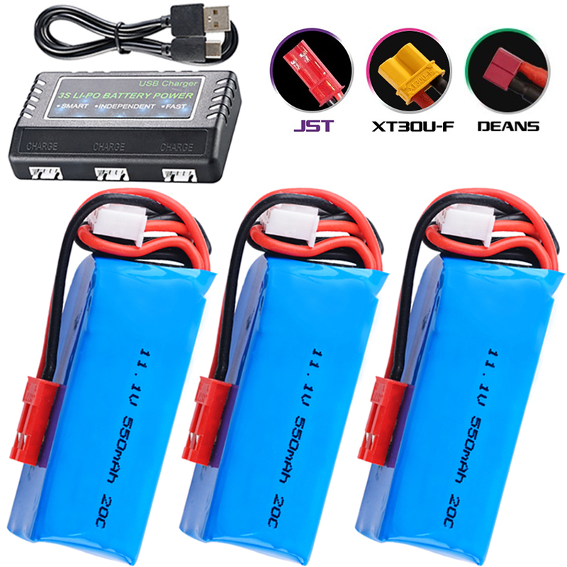 Drone Zll Rc - 11.1V 550Mah Lipo Batterij Voor Rc