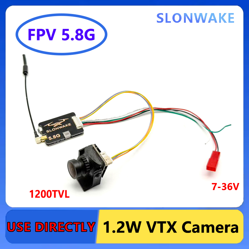 Fpv Camera Cmos - SLONWAKE 5.8G Lange Afstand Zender VTX
