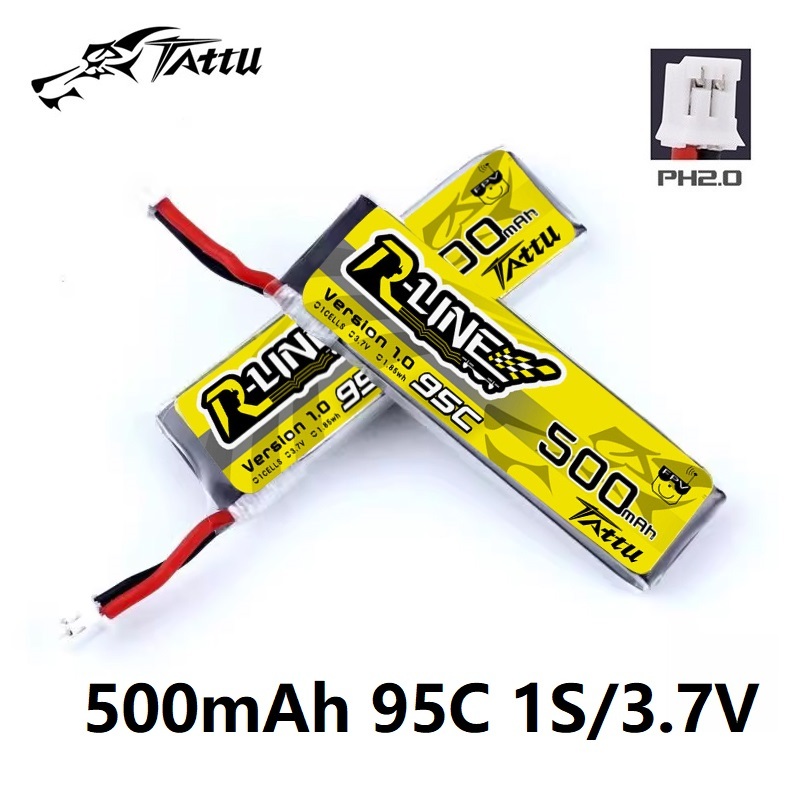Drone Zll Rc - Upgrade Tattu R-LINE 1.0 500Mah 1S
