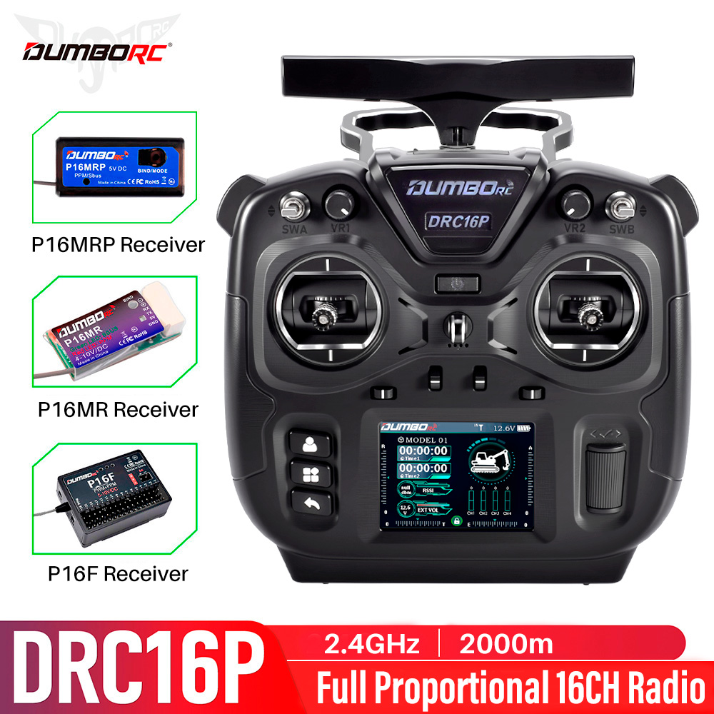 Drone Rc Aircraft - DUMBORC RC Zender DRC16P 16CH Coach