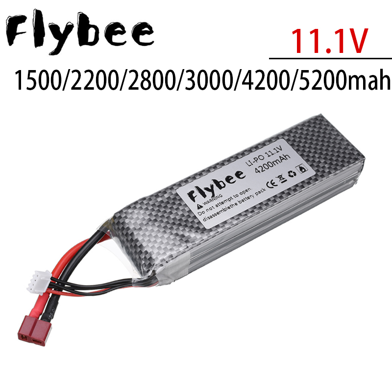 Drone Rc Boat - 11.1V 3S Lipo Batterij 1500/2200/2800/3000/4200/5200Mah Voor