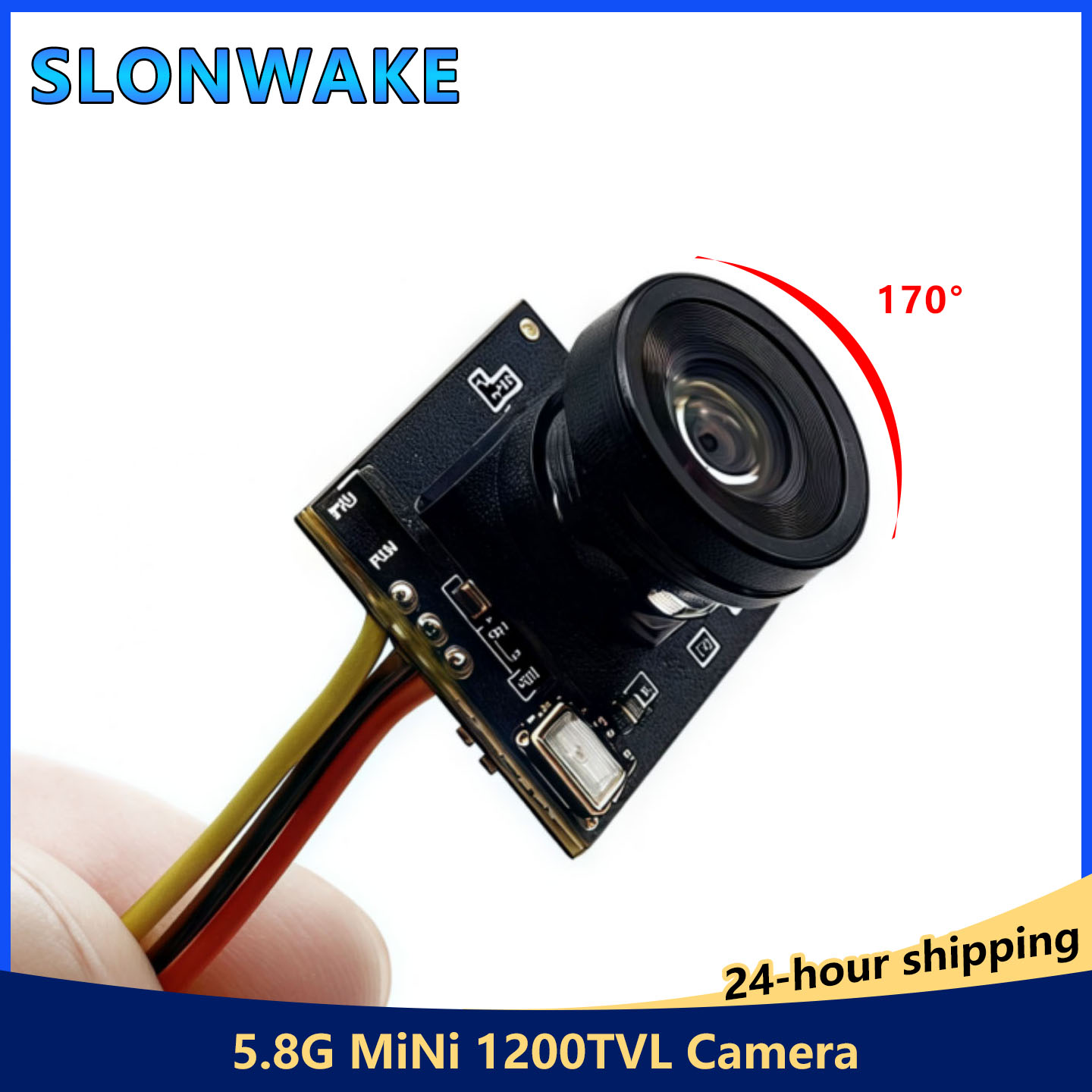 Drone Rc Camera - SLONWAKE Ultra Mini 5.8G FPV-camera |