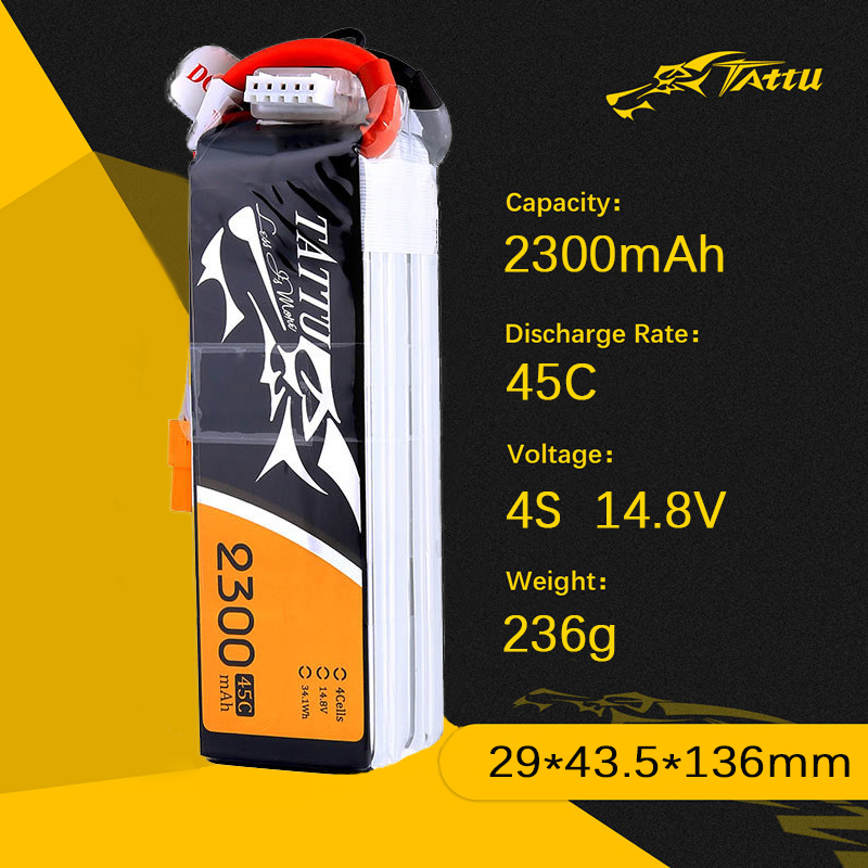 Upgrade TATTU 2300mAh 4S 14.8V - Drone Zll Rc recensie en prijs