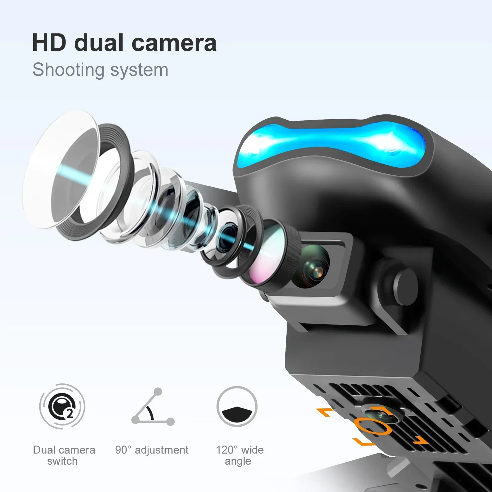 Nieuwe E99 Pro HD 4K Drone Dua - Drone Rc Foldable recensie en prijs