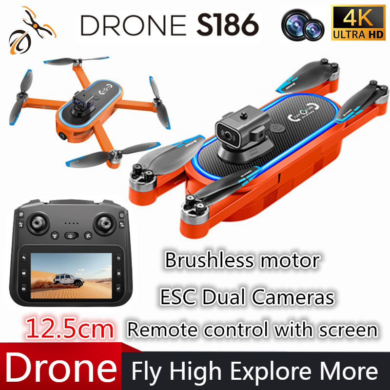 2025 S186 Drone Professionele  - Drone Rc Foldable recensie en prijs