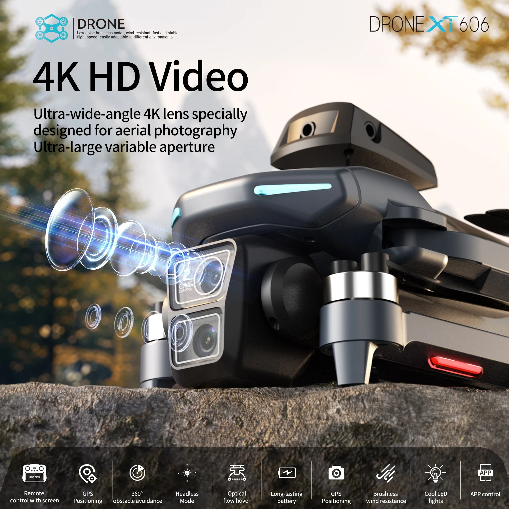 Originele XT606 Drone Professi - Drone E88Pro Rc 4K recensie en prijs