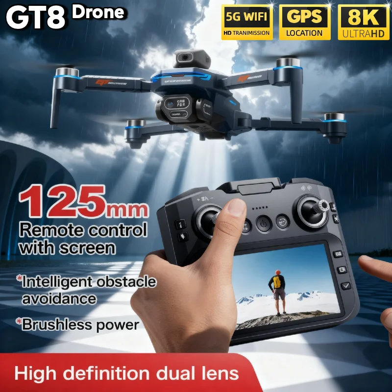 HOT Voor LSRC GT8 Drone 4K Pro - Drone E88Pro Rc 4K recensie en prijs