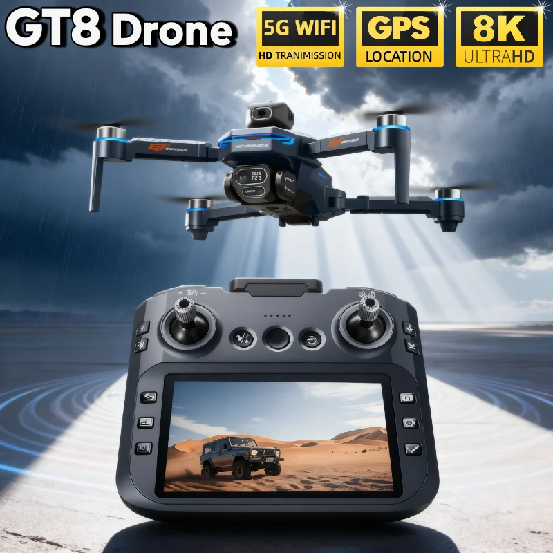 HOT Voor LSRC GT8 Drone 4K Pro - Drone E88Pro Rc 4K recensie en prijs