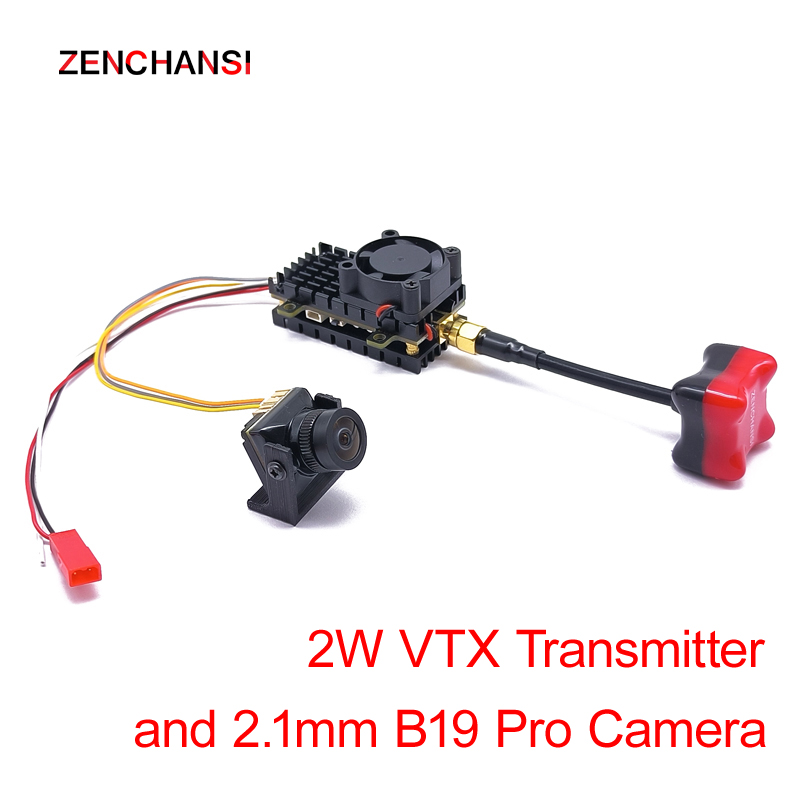 5.8G 2W Zender 2000mW VTX laun - Fpv Camera Cmos recensie en prijs