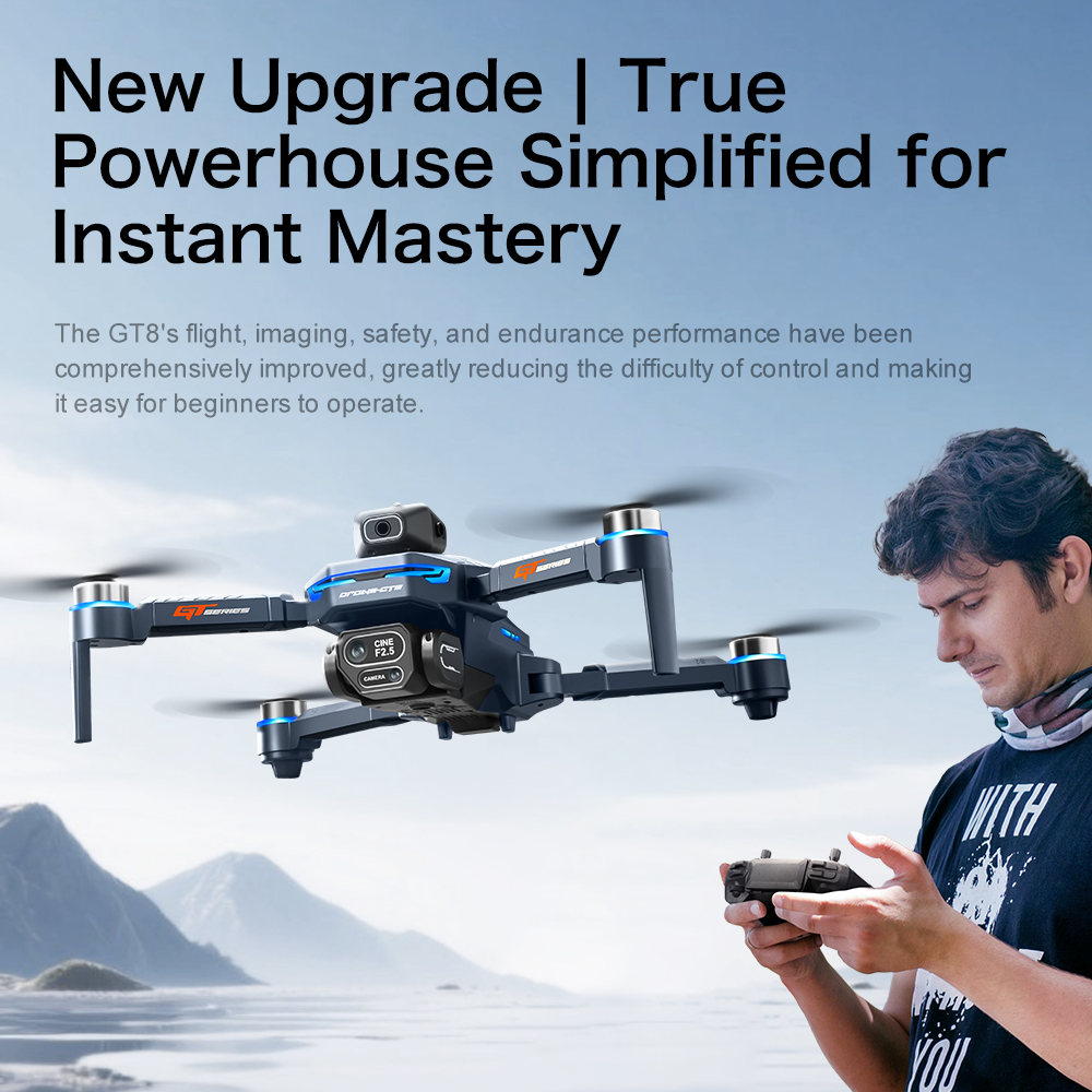 Originele GT8 Drone 8K Profess - Drone E88Pro Rc 4K recensie en prijs