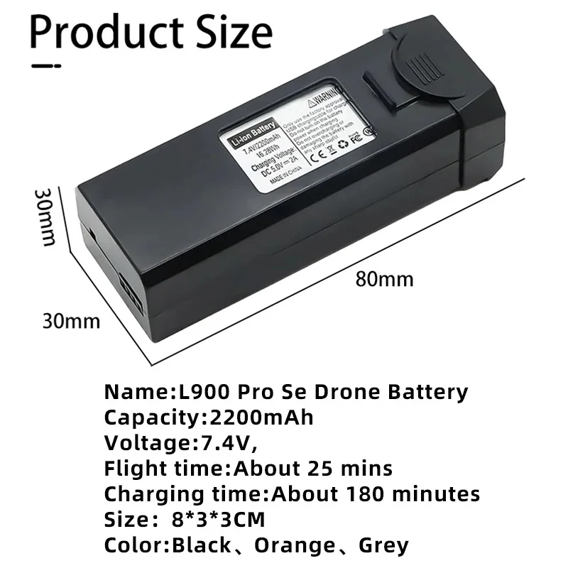 Batterij L900 Pro Se Max Drone - Lyzrc Drone recensie en prijs