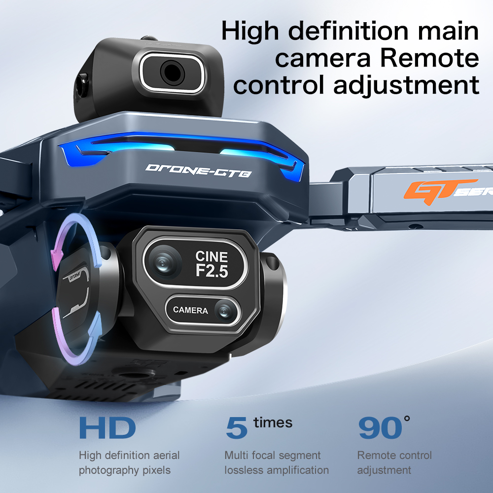 NIEUWE GT8 HD RC Drone 4K Prof - Drone E88Pro Rc 4K recensie en prijs