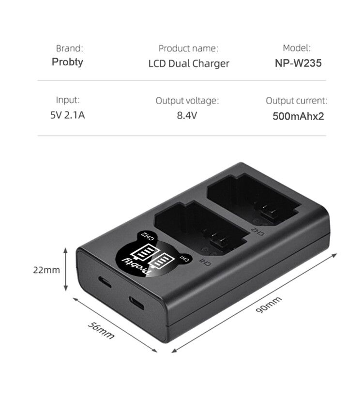 2200mAh NP-W235 NP W235 Batter - Drone & Rc Plane Maker Durgapur West Bengal recensie en prijs