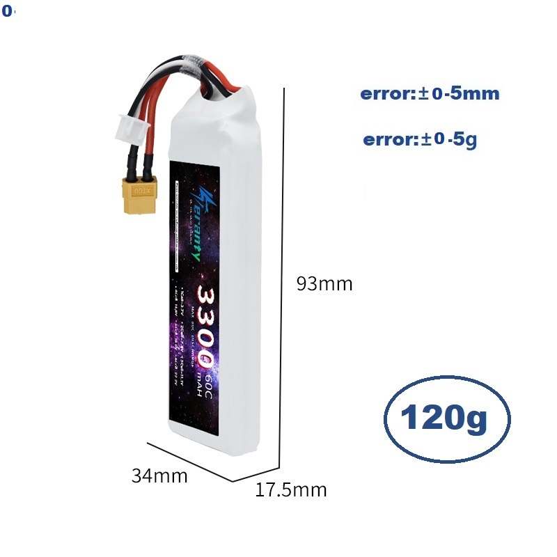 2S 7.4V LiPo Batterij 3300mAh  - Drone Rc Boat recensie en prijs