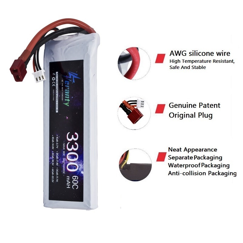 2S 7.4V LiPo Batterij 3300mAh  - Drone Rc Boat recensie en prijs
