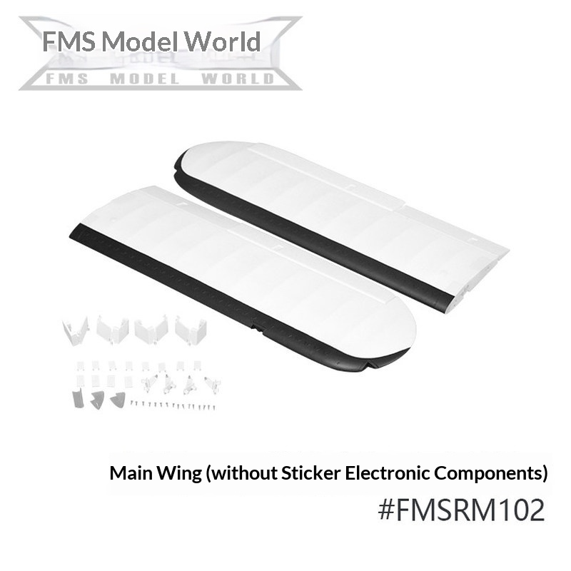 FMS RC Vliegtuig Decals Voor 1 - Drone Rc Aircraft recensie en prijs