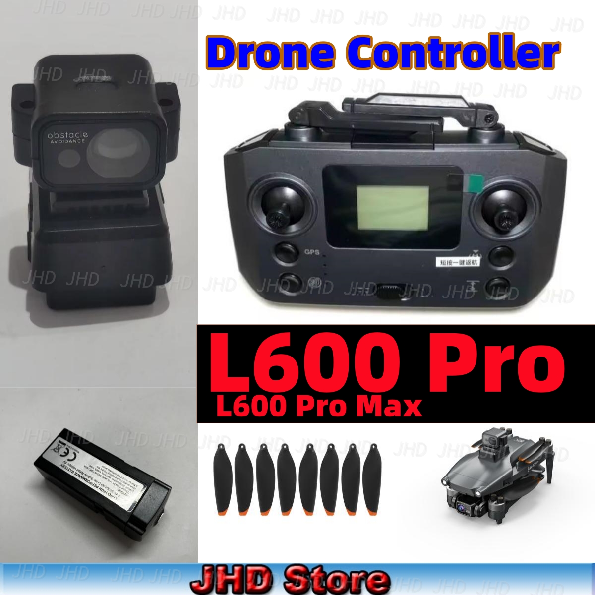 JHD L600 PRO Drone RC Quadcopt - Lyzrc Drone recensie en prijs