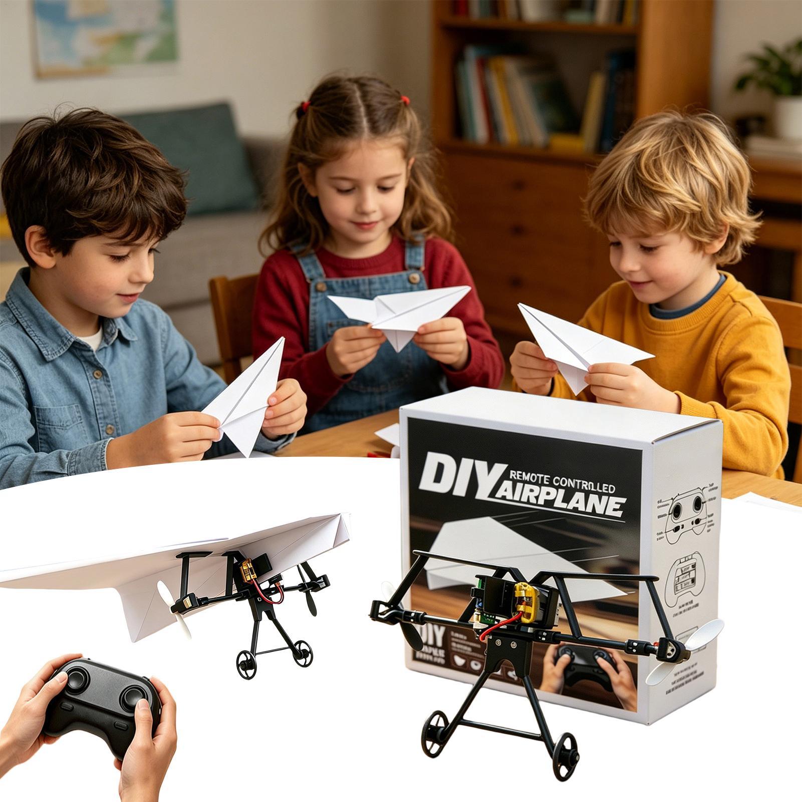 DIY RC Papieren Vliegtuig Kit  - Drone Rc Aircraft recensie en prijs