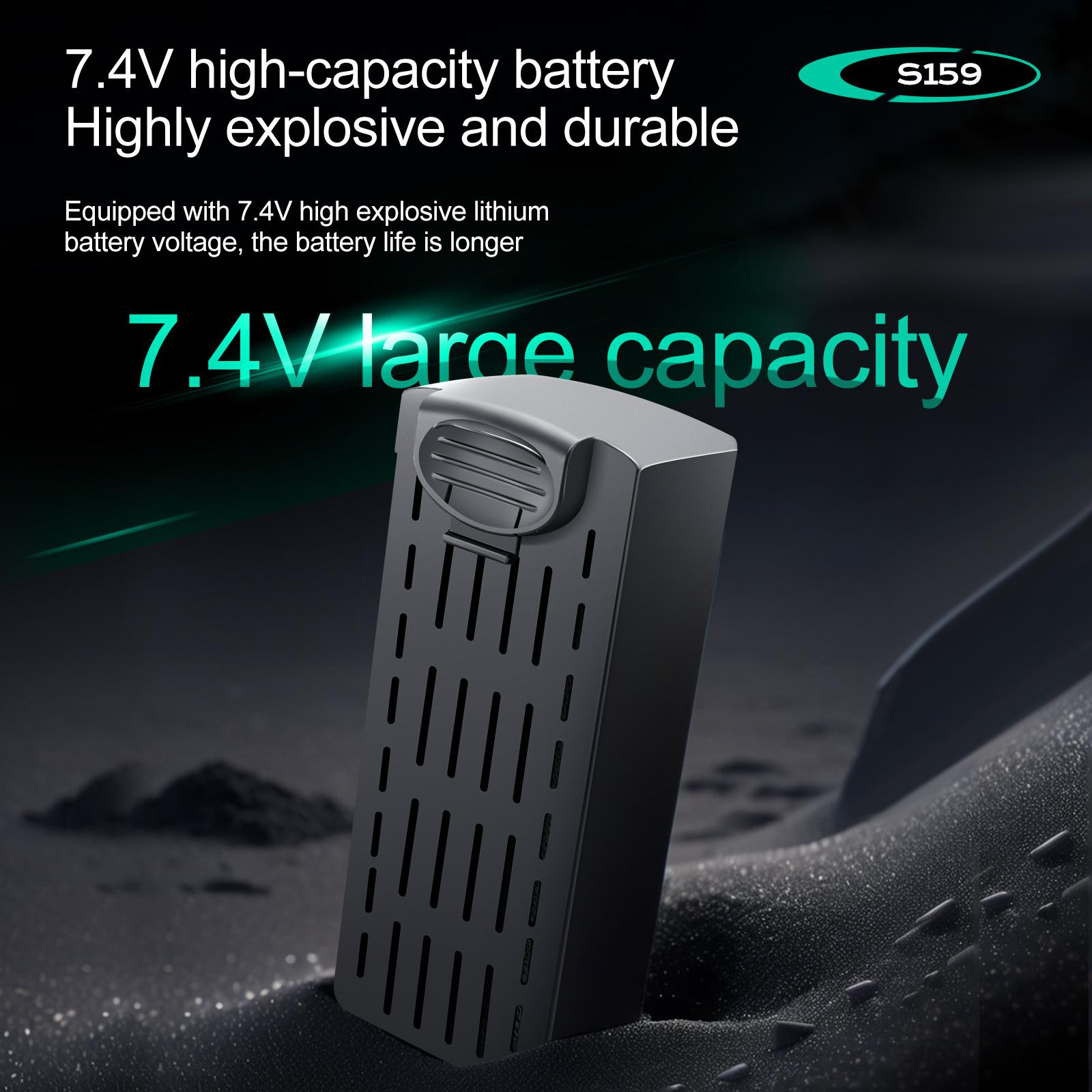 S159 Batterij 7.4V 2200mAH S15 - Lyzrc Drone recensie en prijs