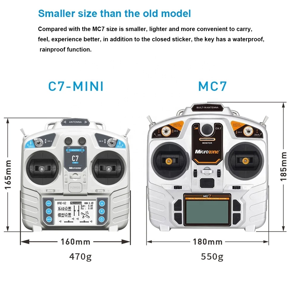 MicroZone MC7 C7 MINI 2.4G Con - Drone Rc Boat recensie en prijs