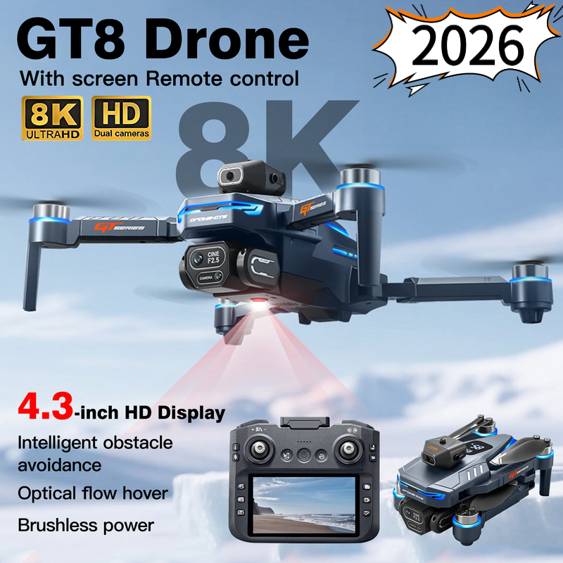 2026 Nieuwe GT8 Drone 8K Profe - Drone Gt8 Rc recensie en prijs