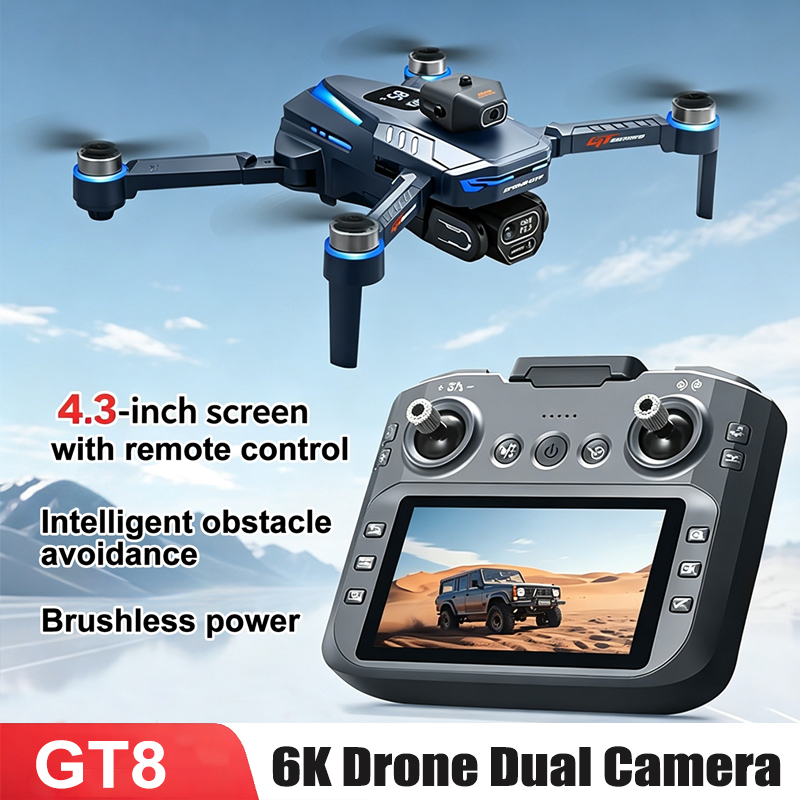 3.7V 1300mAh GT8 Drone 4.3 inc - Drone Gt8 Rc recensie en prijs