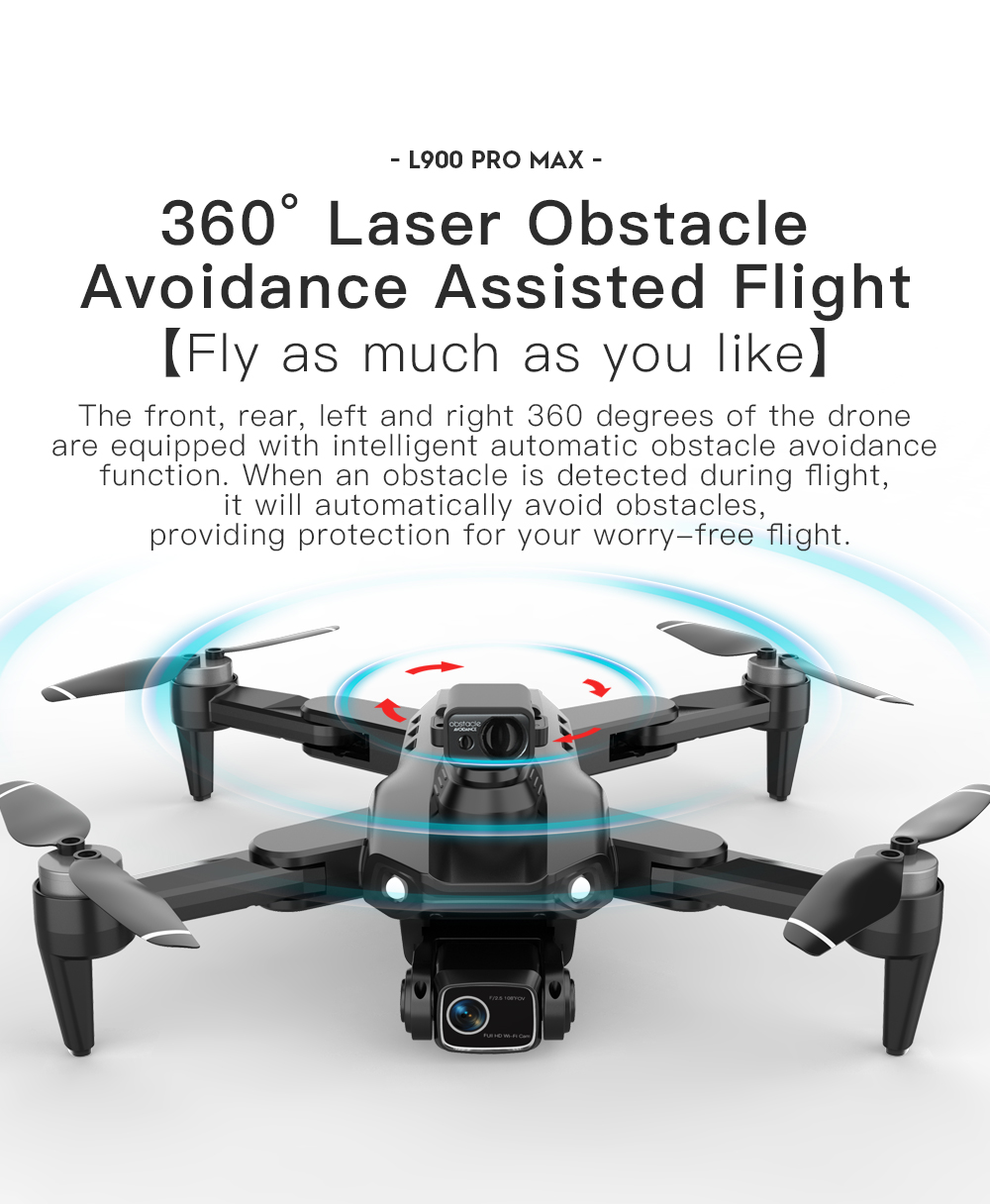 LYZRC L900 PRO MAX Laser obsta - Lyzrc Drone recensie en prijs