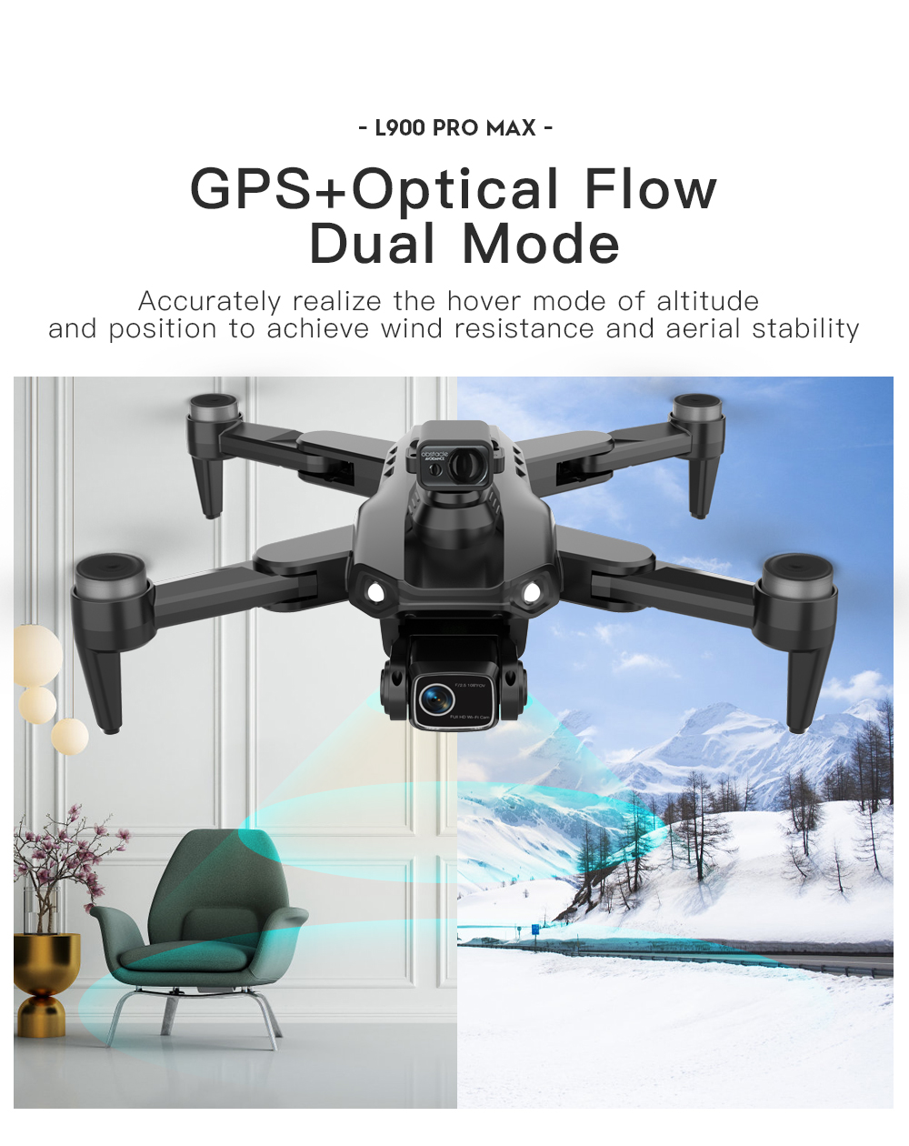 LYZRC L900 PRO MAX Laser obsta - Lyzrc Drone recensie en prijs