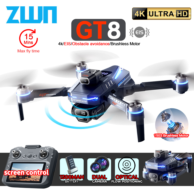 GT8 Mini Drone 4K HD Camera Lu - Drone Gt8 Rc recensie en prijs