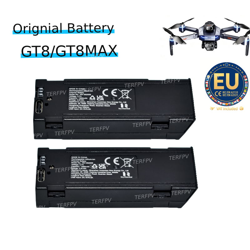 Originele GT8 Drone Batterij V - Drone Gt8 Rc recensie en prijs